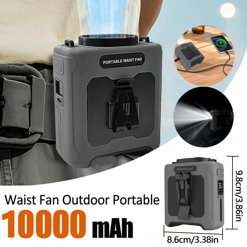 CoolZone PowerFan 10K + Power Bank