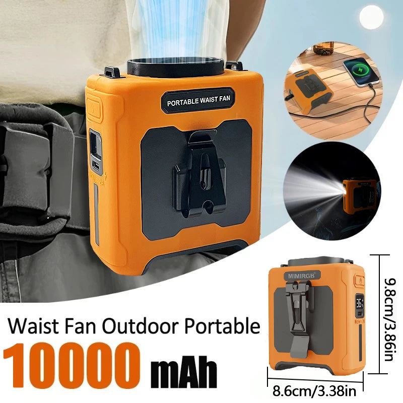 CoolZone PowerFan 10K + Power Bank