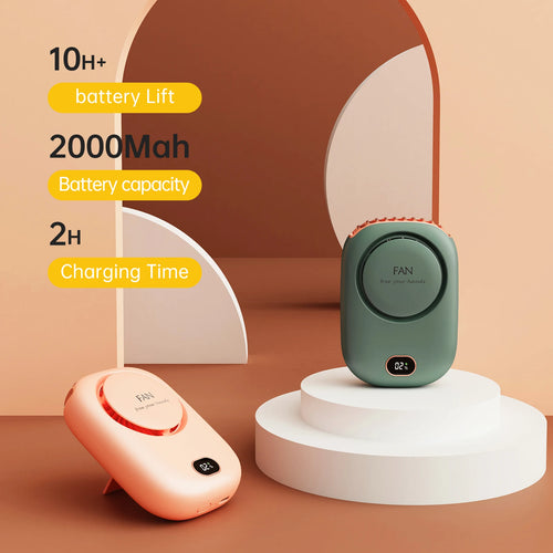 CoolZone BreezeWrap Neck Fan