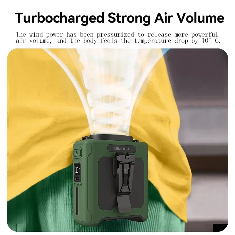 CoolZone PowerFan 10K + Power Bank