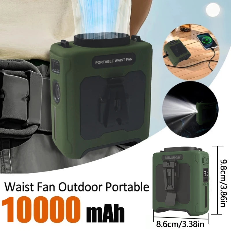 CoolZone PowerFan 10K + Power Bank
