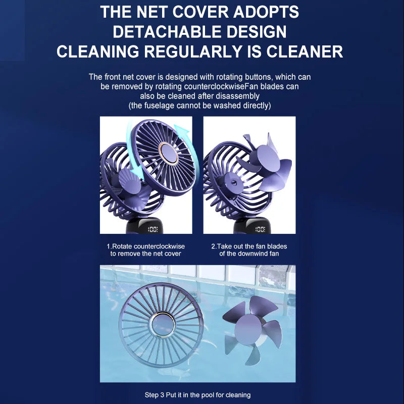 CoolZone AirFold Neck Fan