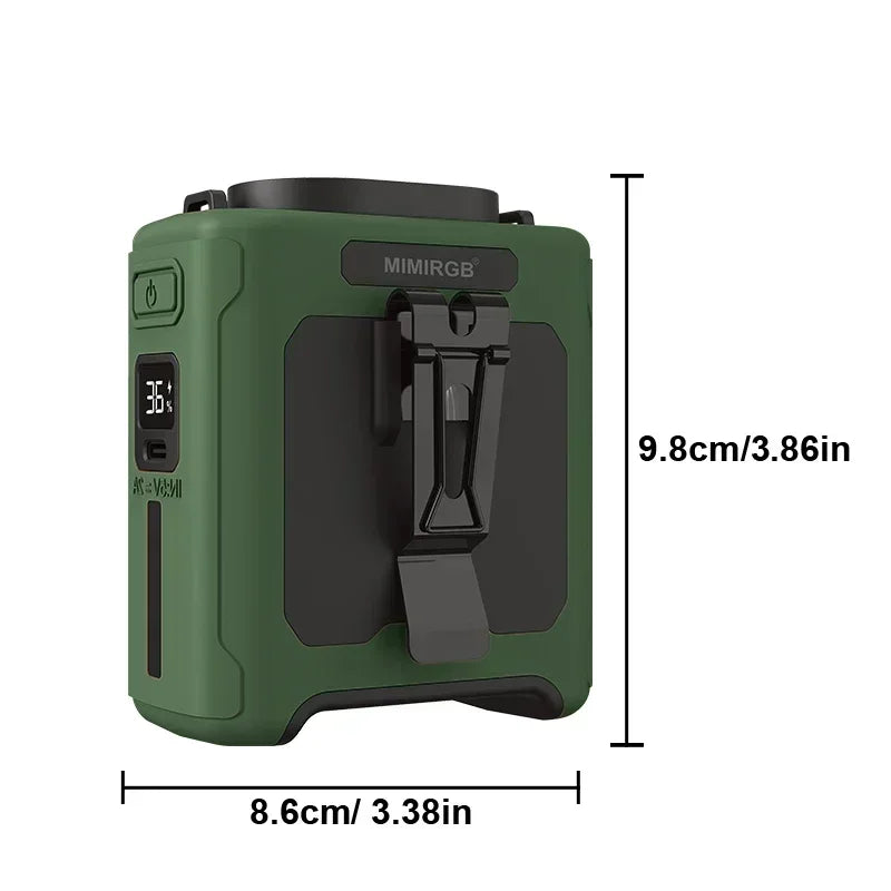 CoolZone PowerFan 10K + Power Bank